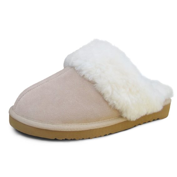 Lambskin slippers Item No. 381, beige