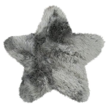 Play rug Star, Item No. 1207 GR, grey