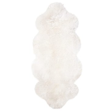 Australian Premium Lambskins Item No. 155, natural white (*)