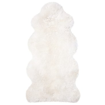 Australian Premium Lambskins Item No. 156, natural white