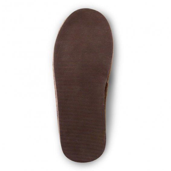 Lambskin slippers Item No. 377, brown