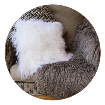 Tibetan lambskin cushion Item No. 409