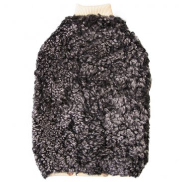 Lambskin hot water bottle Curly Item No. 411 AS