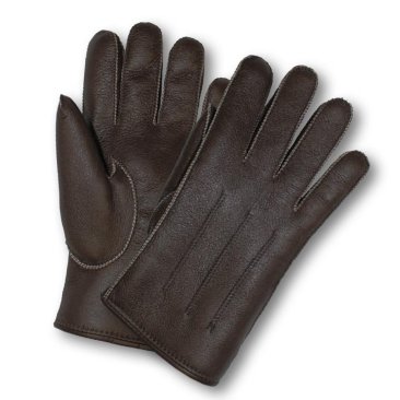 Men's glove de luxe, Item No. 5065 - 5068, brown