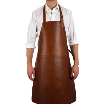 BBQ aprons Item No. 6060 BR, brown