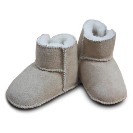 Baby lambskin shoes Item No. 929 SD, sand
