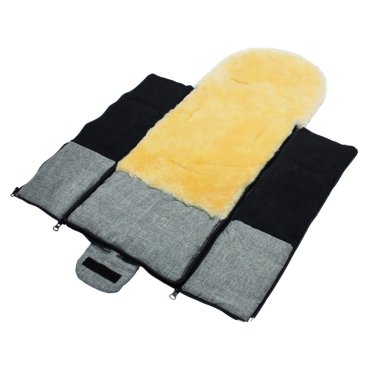 Multifunctional footmuff with real lambskin Item No. 967