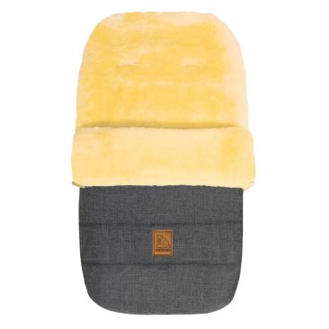 Lambskin cosy toe Item No. 968 GM, grey melted