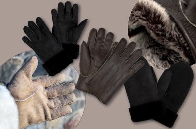 Lammfell-Handschuhe de luxe