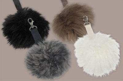 Fellanhänger Pompom